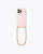 Pink haze recycled case with Cosmic gold cord