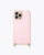 Recycled iPhone case - no cord | Pink haze