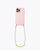 Pink haze recycled case with Smiley cord