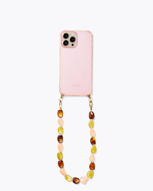 Pink haze recycled case with Sway cord