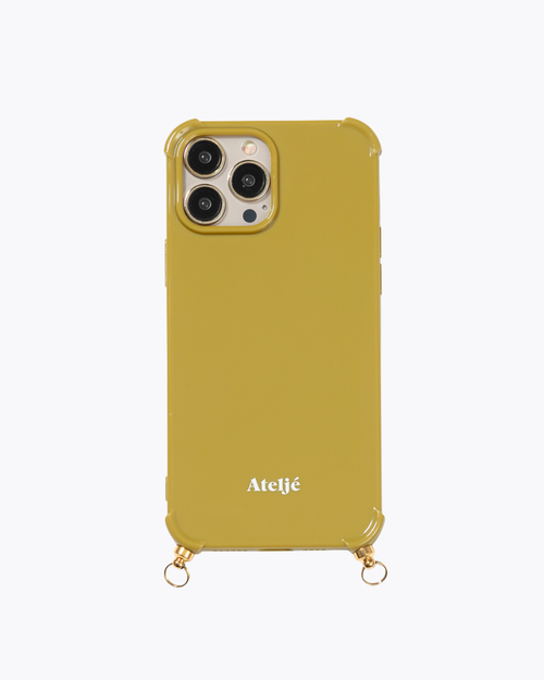 Recycled iPhone case - no cord | Pistachio