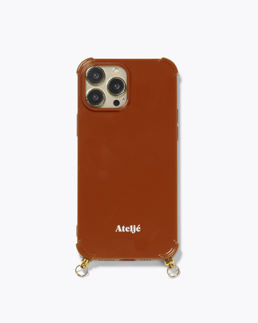 Recycled iPhone case - no cord | Saffron