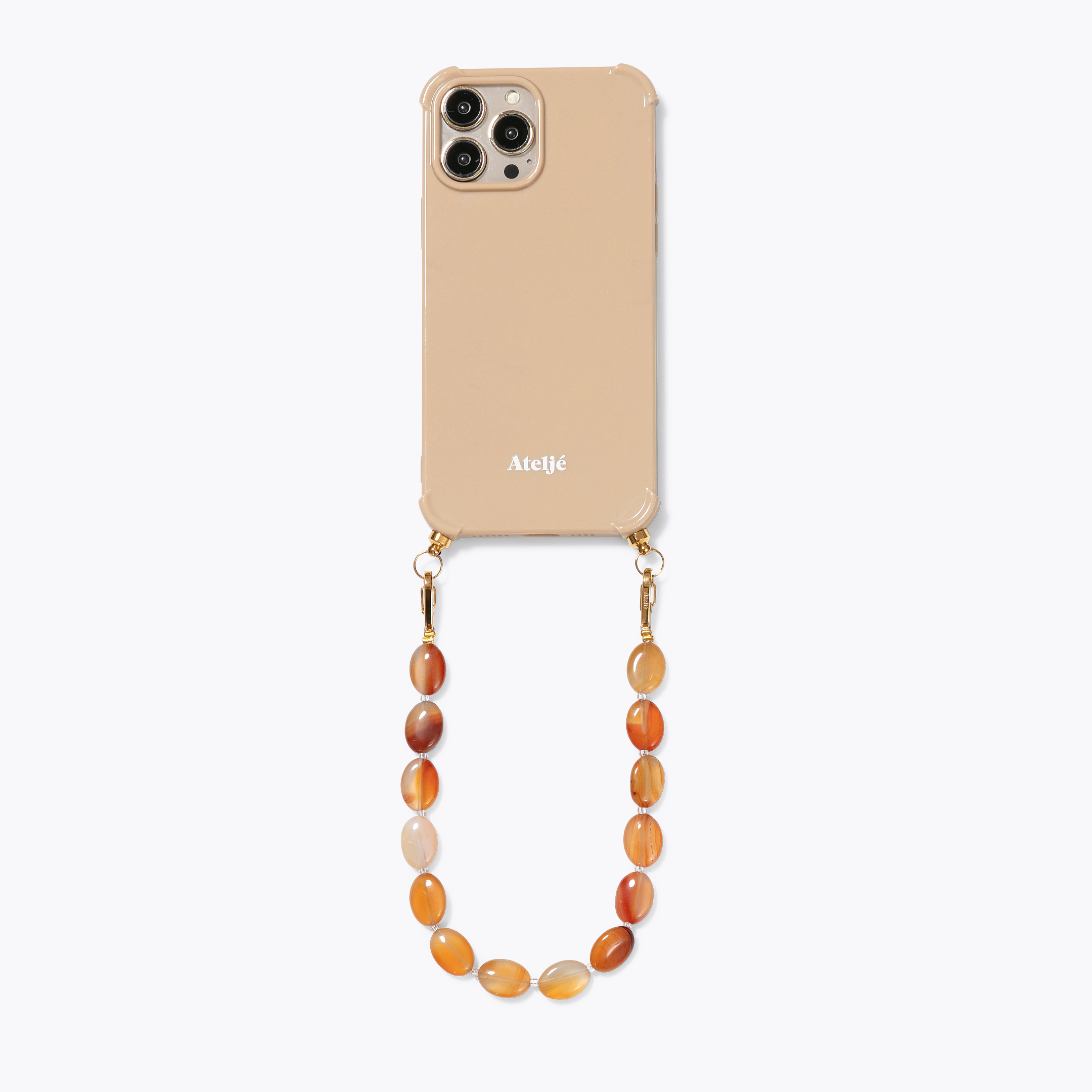 Sand recycled iPhone case - no cord