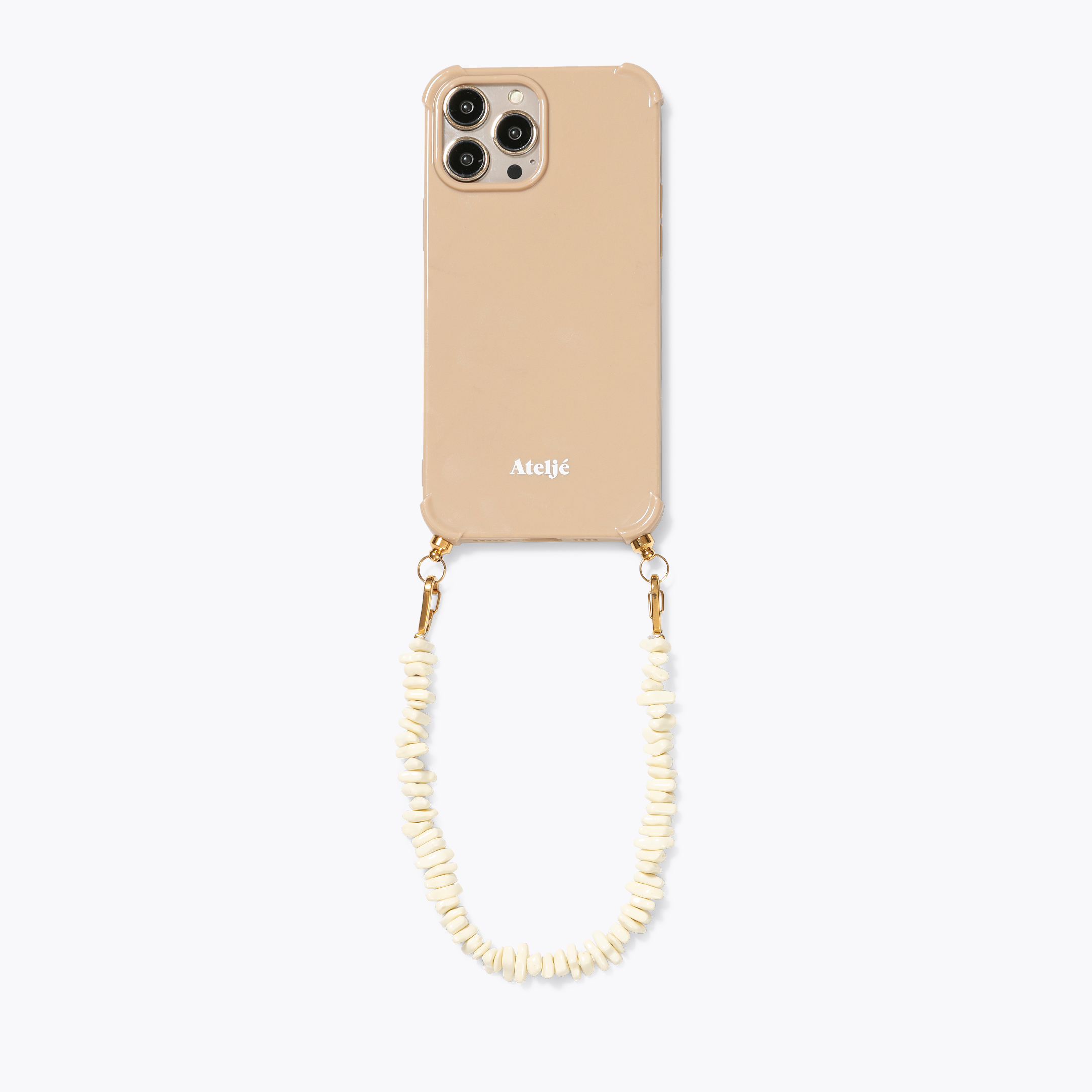 Sand recycled iPhone case - no cord