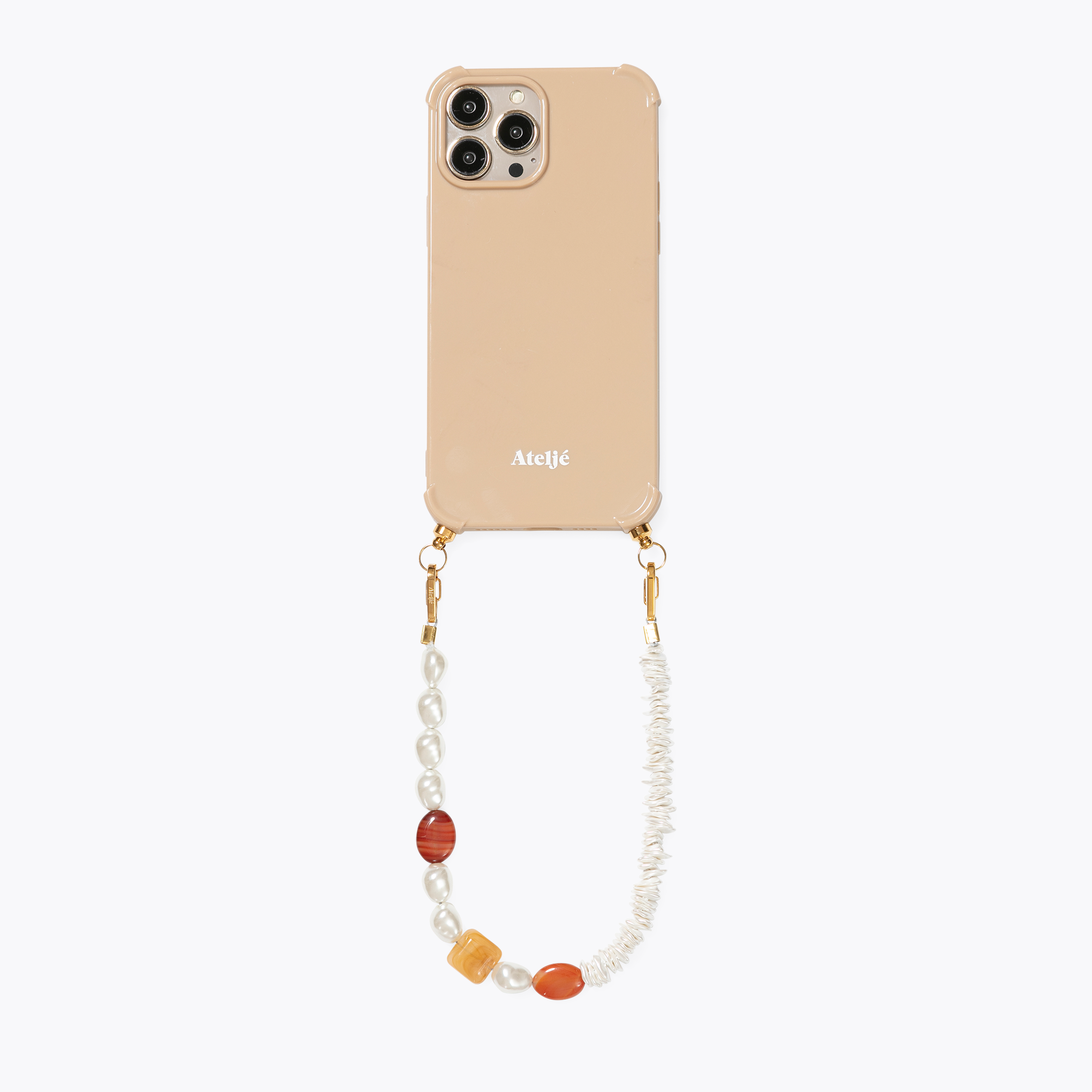 Sand recycled iPhone case - no cord