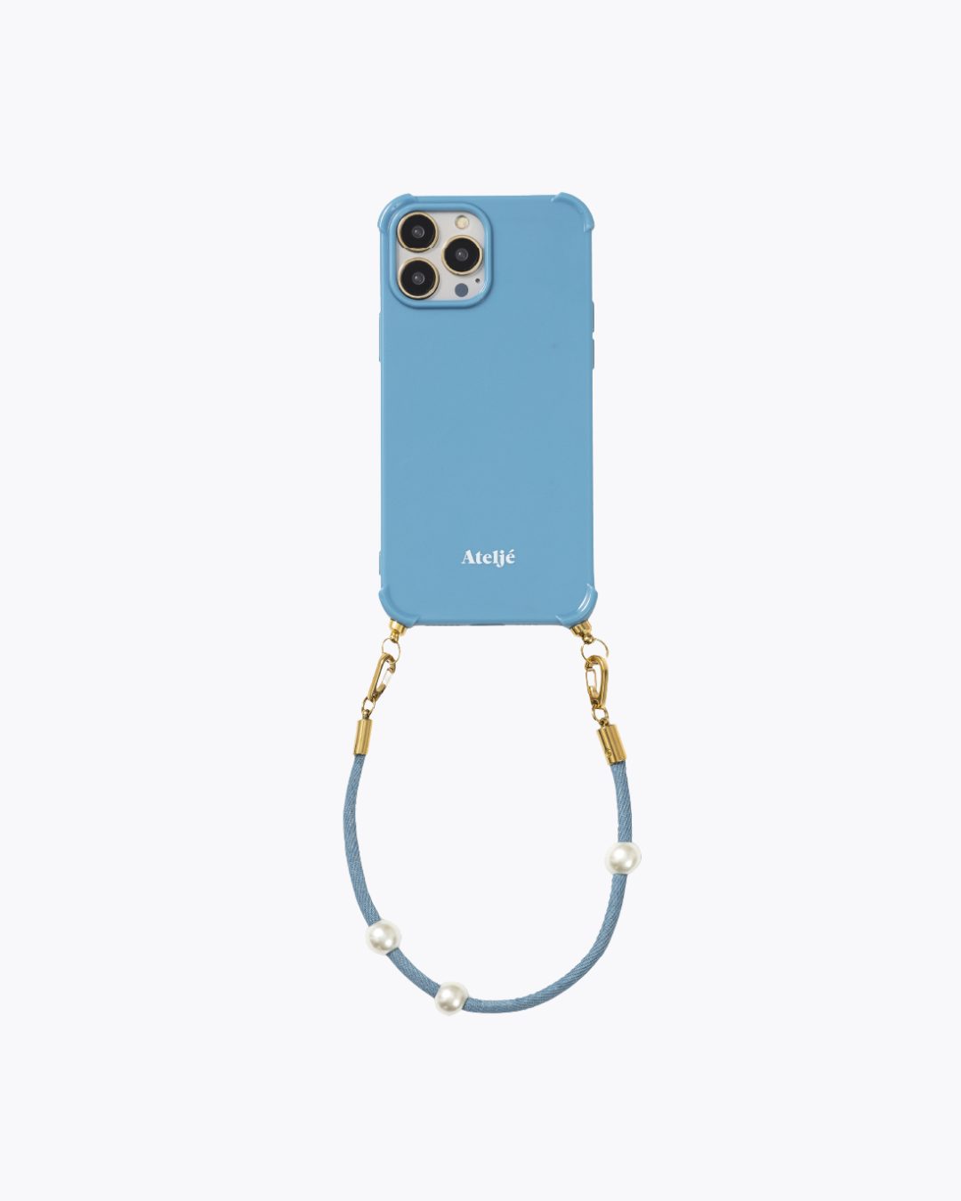 Something blue recycled iPhone case - no cord