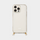 Transparent iphone case atelje attachable phone cords