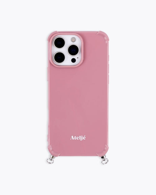 Recycled iPhone case - no cord | Velvet pink