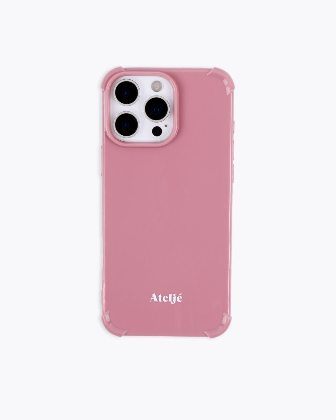 Recycled iPhone case - no rings | Velvet pink