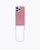 Velvet pink recycled iPhone case with First light cord