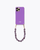 Violet recycled case with Orchid cord
