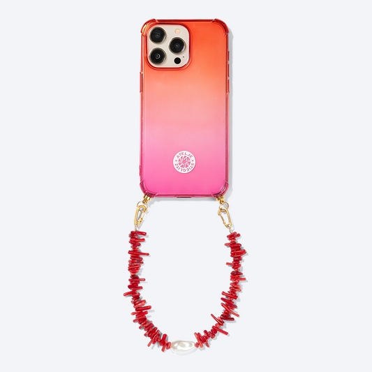 Hot in here case with Coral reef cord