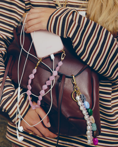 Pink twist cord