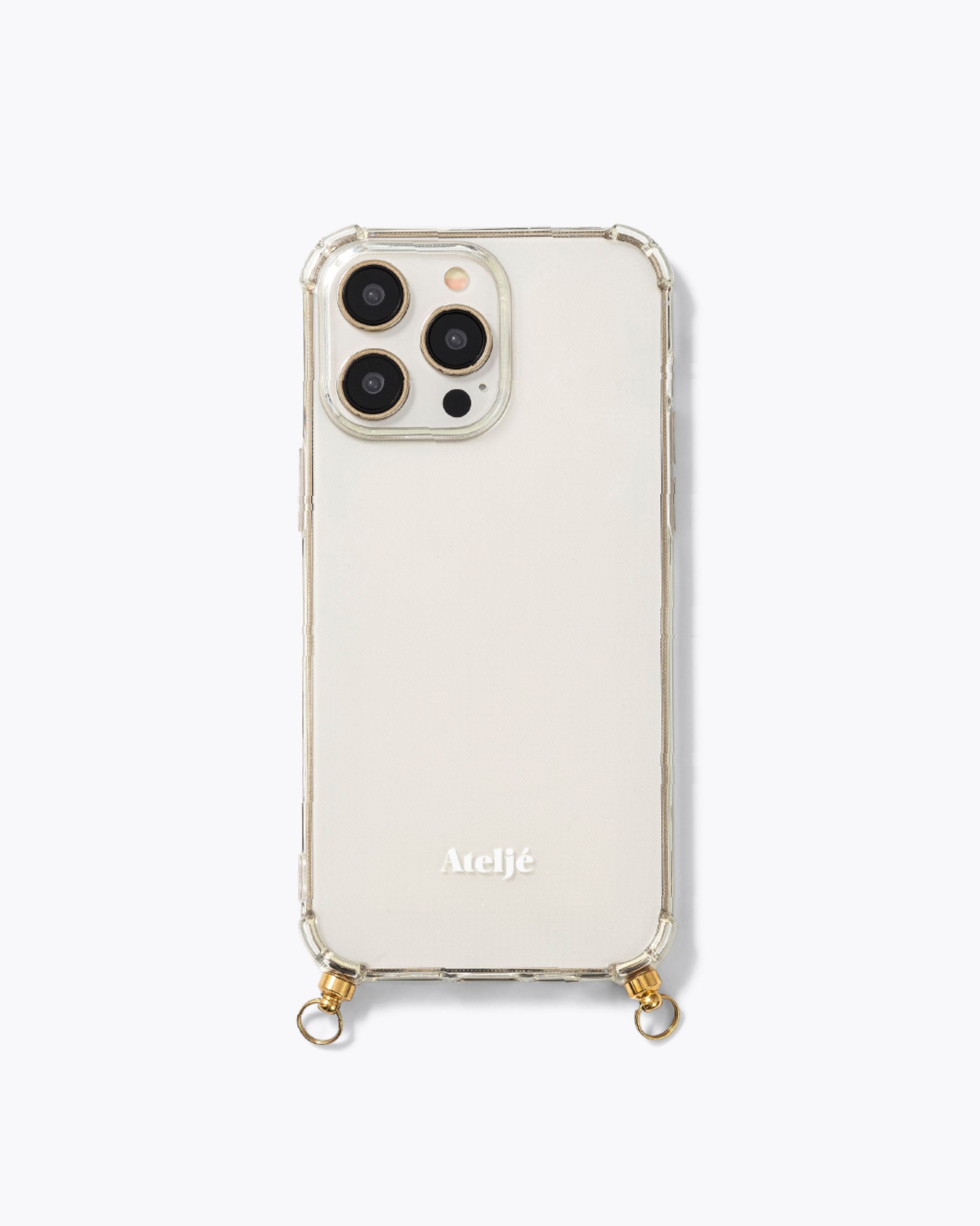 Transparent recycled iPhone case - no cord