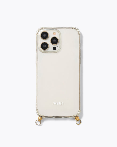 Transparent recycled iPhone case - no cord