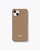 Caramel recycled iPhone case - no rings