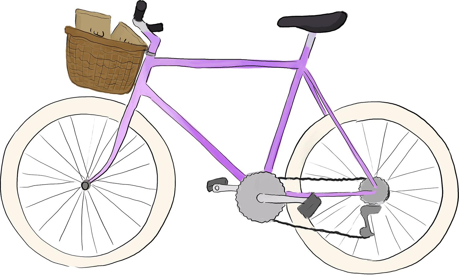 Delivery by bike Atelje