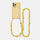 Mellow yellow iPhone case with Honeycomb cord