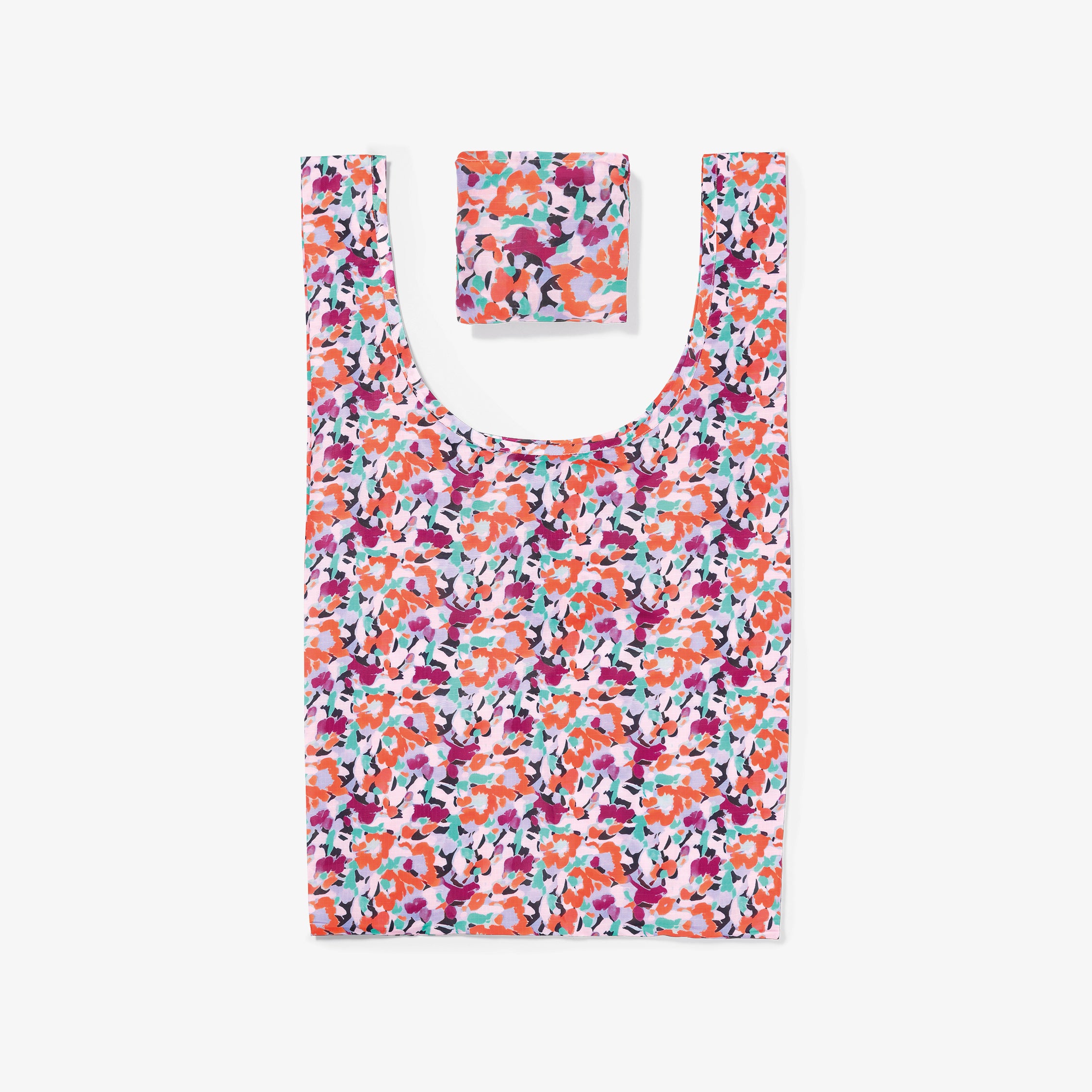 The fold it bag (recycled) - Flower field