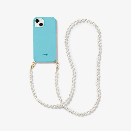 Biodegradable ocean phone case with Pearly perfection