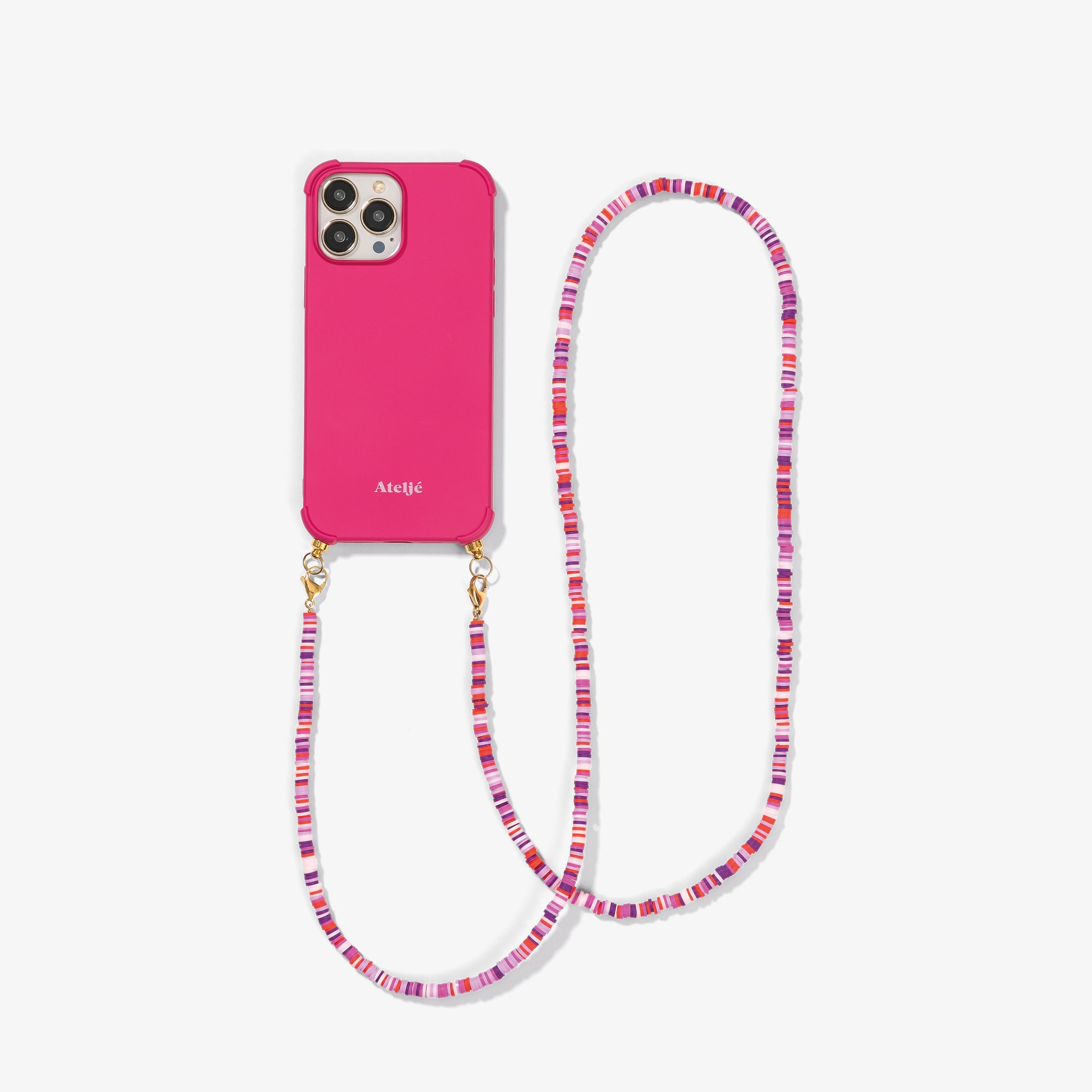 Peony recycled iPhone case - no cord