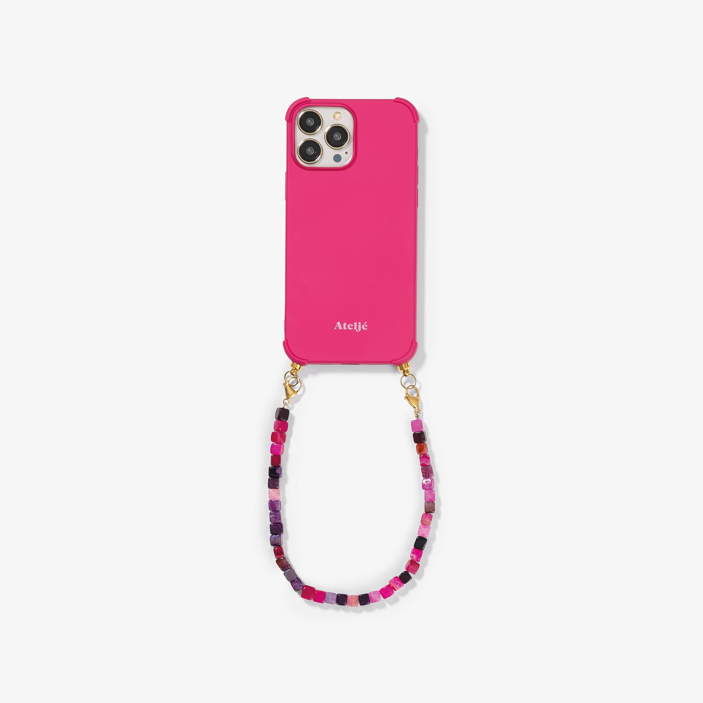 Peony recycled iPhone case - no cord