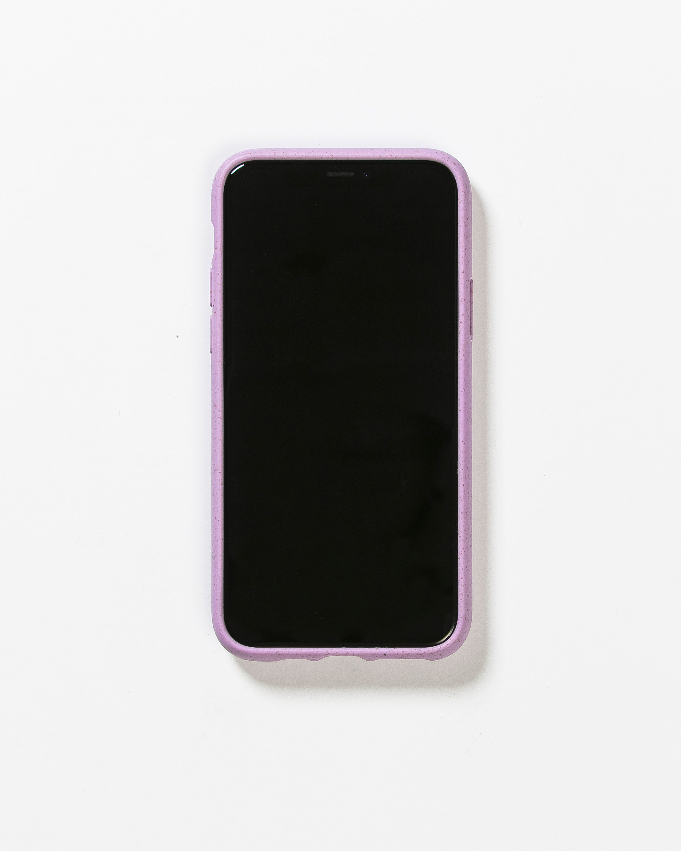 Lilac biodegradable iPhone case - no rings