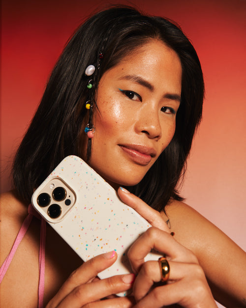 Birthday cake iPhone case - no rings