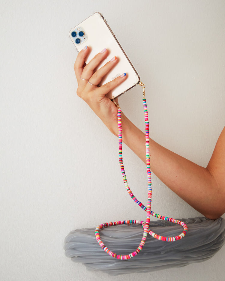 Phone case with Candy cord