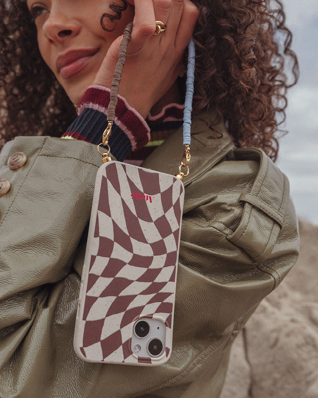 Check mate biodegradable iPhone case - no cord