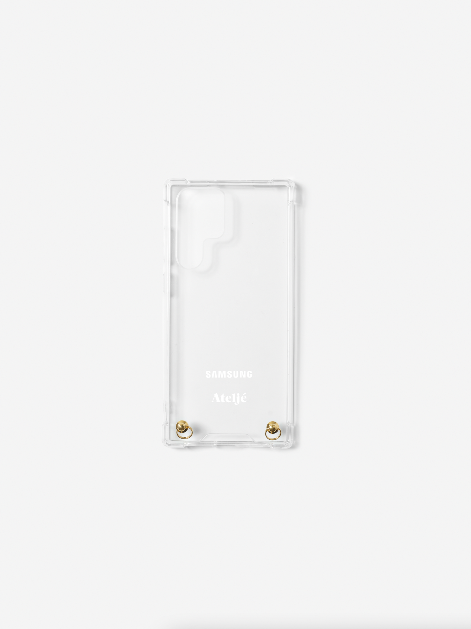 Transparent Samsung case - no cord