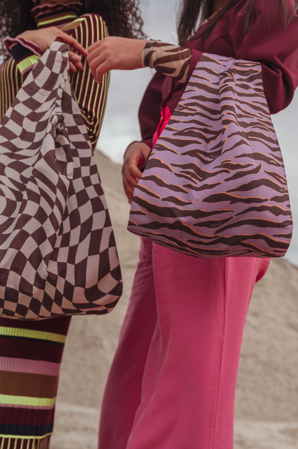 The fold it baby bag (recycled) - Savanna