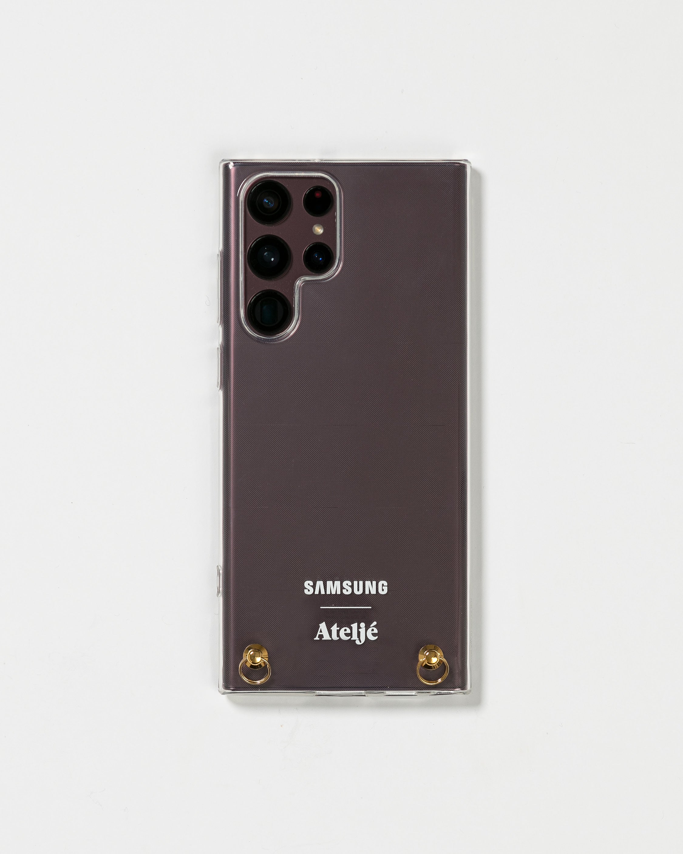 Transparent Samsung case - no cord