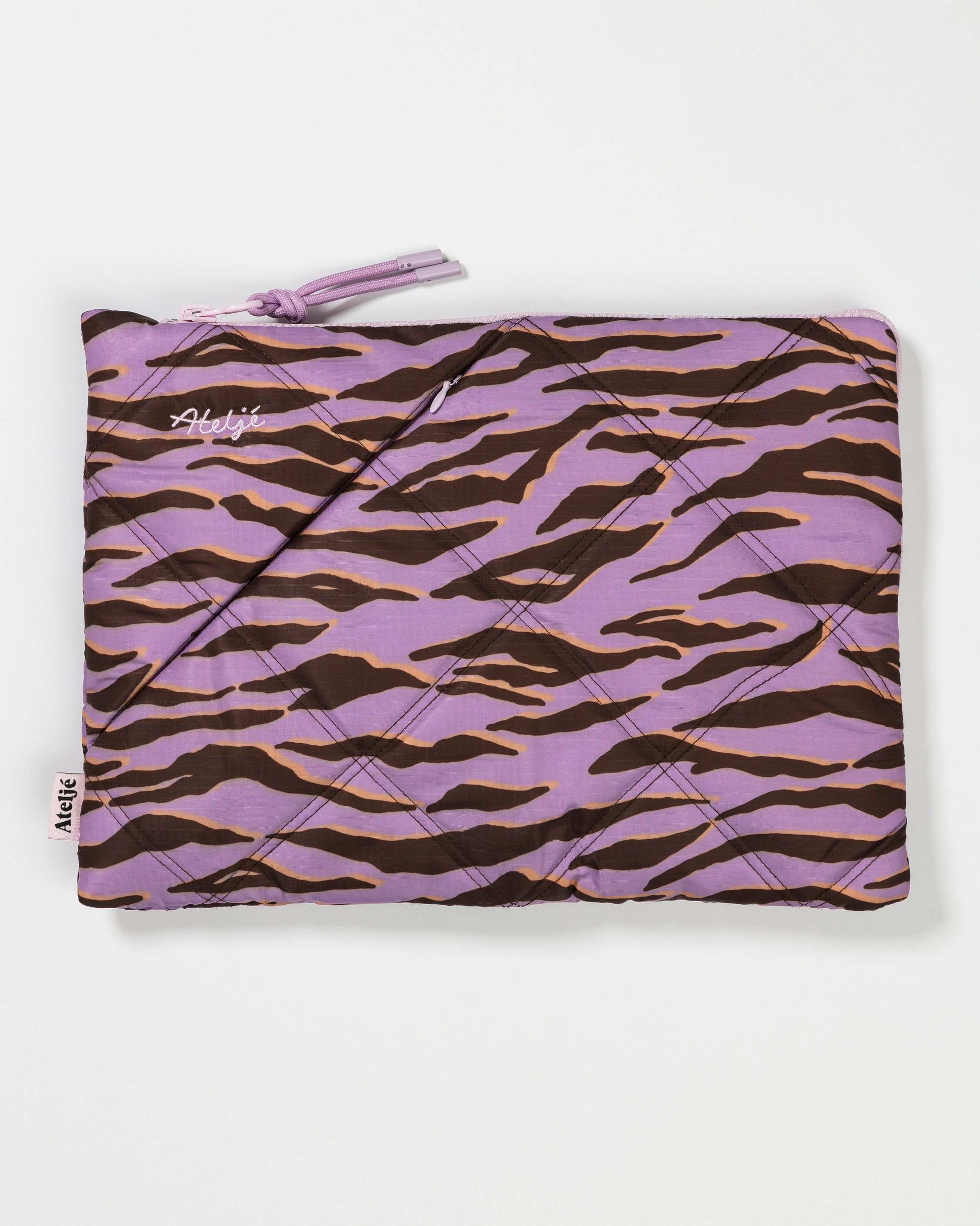 Puffy recycled laptop sleeve - Savanna