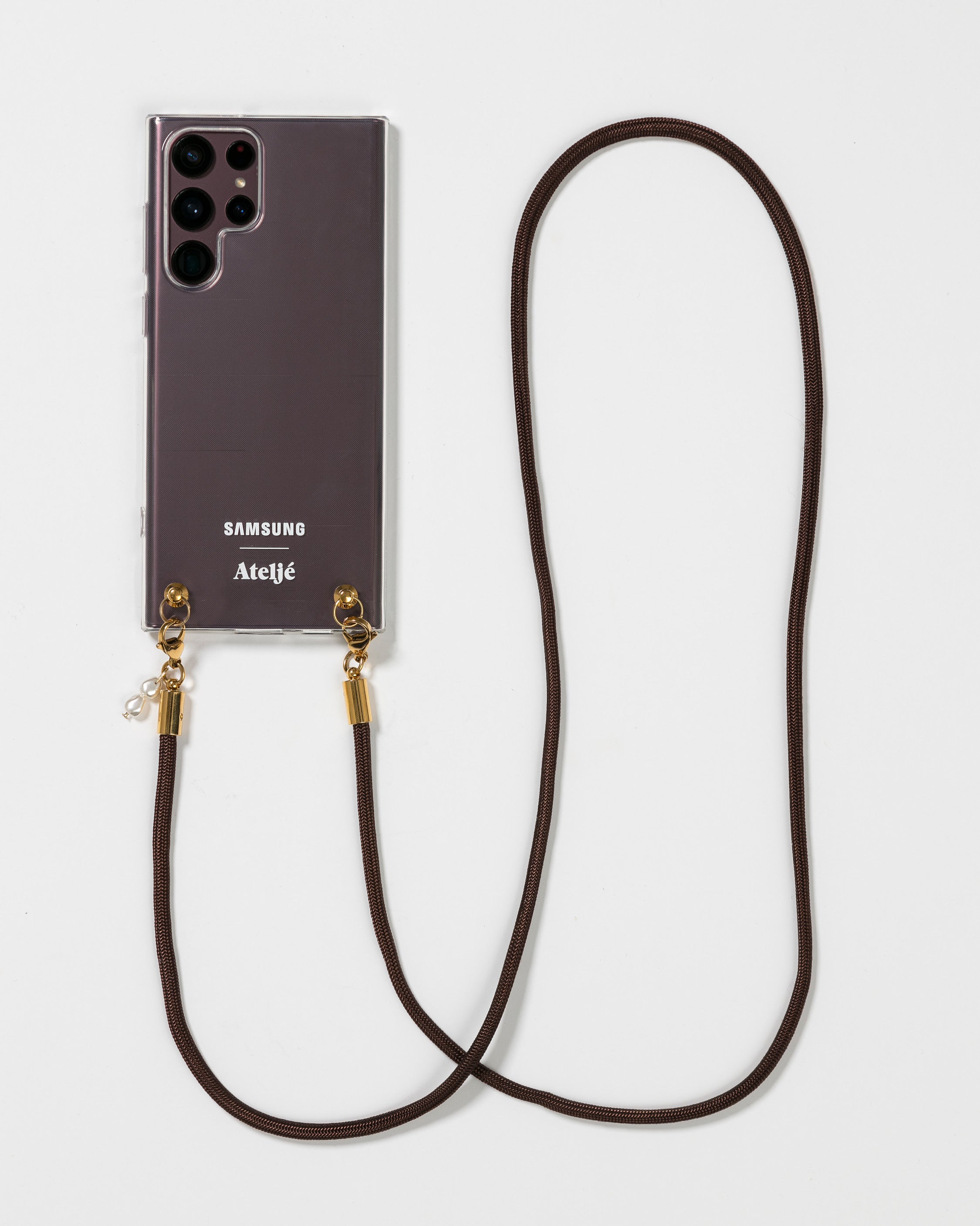 Transparent Samsung case - no cord