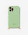 Soft green biodegradable iPhone case - no cord